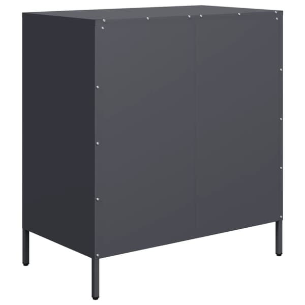 kaappi antrasiittia 68x39x73,5 cm kylmävalssattua terästä