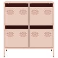 Pikkukuva 5 / 10: Kaappi Pinkki 68x39x73,5 cm Kylmävalssattu teräs