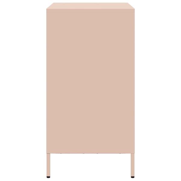 Kaappi Pinkki 68x39x73,5 cm Kylmävalssattu teräs