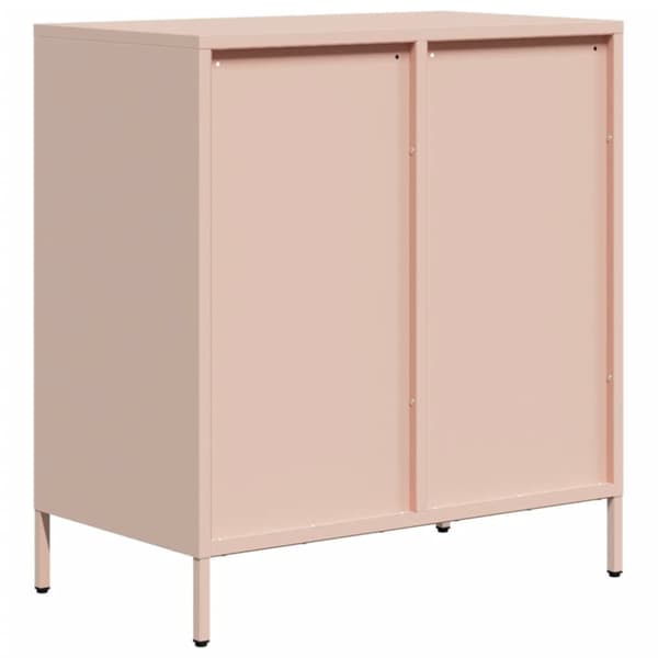 Kaappi Pinkki 68x39x73,5 cm Kylmävalssattu teräs