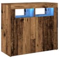 Pikkukuva 3 / 10: LED-valaistuskaappi, vanhaa puuta, 80x35x75 cm