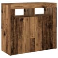 Pikkukuva 6 / 10: LED-valaistuskaappi, vanhaa puuta, 80x35x75 cm