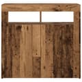 Pikkukuva 7 / 10: LED-valaistuskaappi, vanhaa puuta, 80x35x75 cm