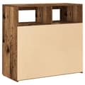 Pikkukuva 9 / 10: LED-valaistuskaappi, vanhaa puuta, 80x35x75 cm