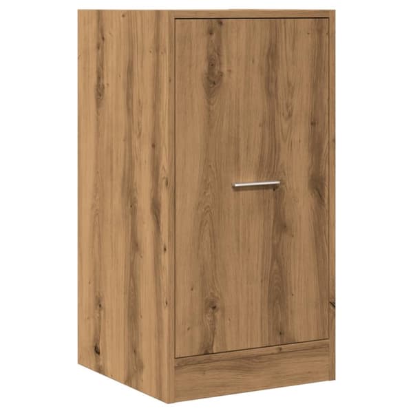 apotekerskab 40x41x77,5 cm konstrueret træ egetræsfarve