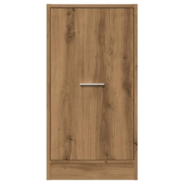 apotekerskab 40x41x77,5 cm konstrueret træ egetræsfarve