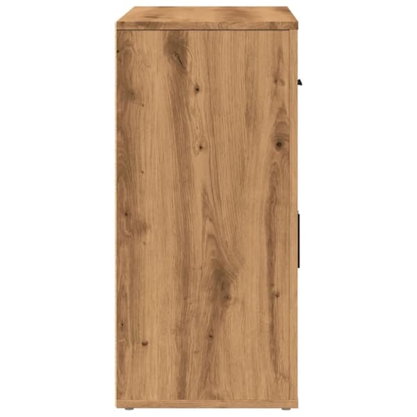 Skänk ek 80x33x70 cm konstruerat trä