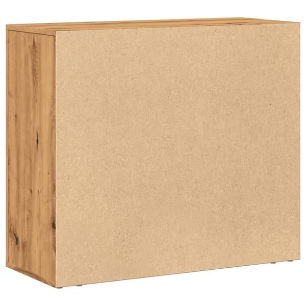 Skänk ek 80x33x70 cm konstruerat trä