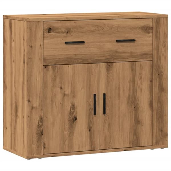 Skänk ek 80x33x70 cm konstruerat trä
