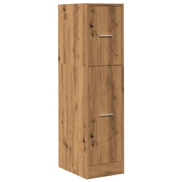 Apoteksskåp ek 30x41x118 cm konstruerat trä