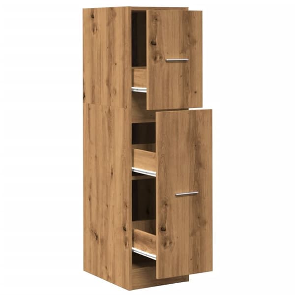 Apoteksskåp ek 30x41x118 cm konstruerat trä