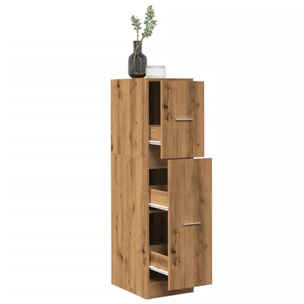 Apoteksskåp ek 30x41x118 cm konstruerat trä