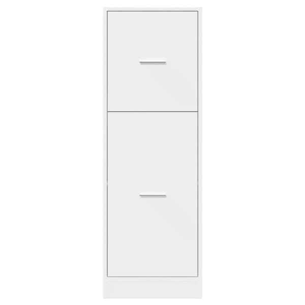 Apoteksskåp vit 40x41x118 cm konstruerat trä