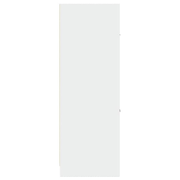 Apoteksskåp vit 40x41x118 cm konstruerat trä