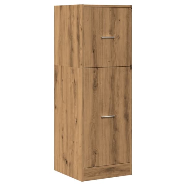 udtræksskab 40x41x118 cm konstrueret træ sonoma-eg