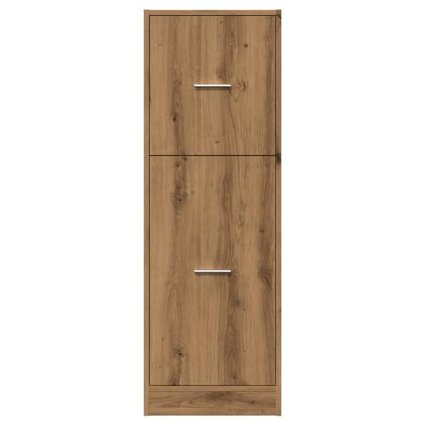 udtræksskab 40x41x118 cm konstrueret træ sonoma-eg