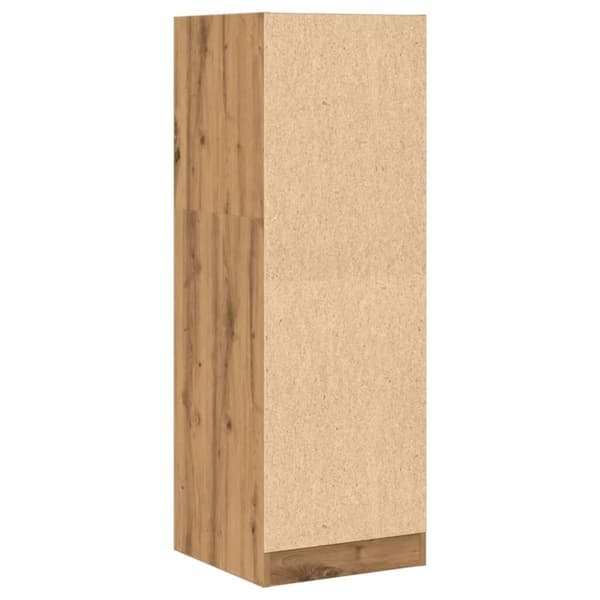 udtræksskab 40x41x118 cm konstrueret træ sonoma-eg