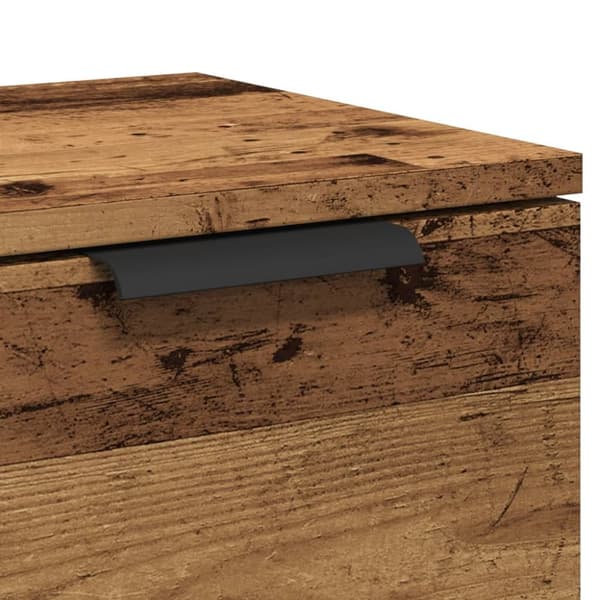 skænk 60x30x70 cm konstrueret træ antikt trælook
