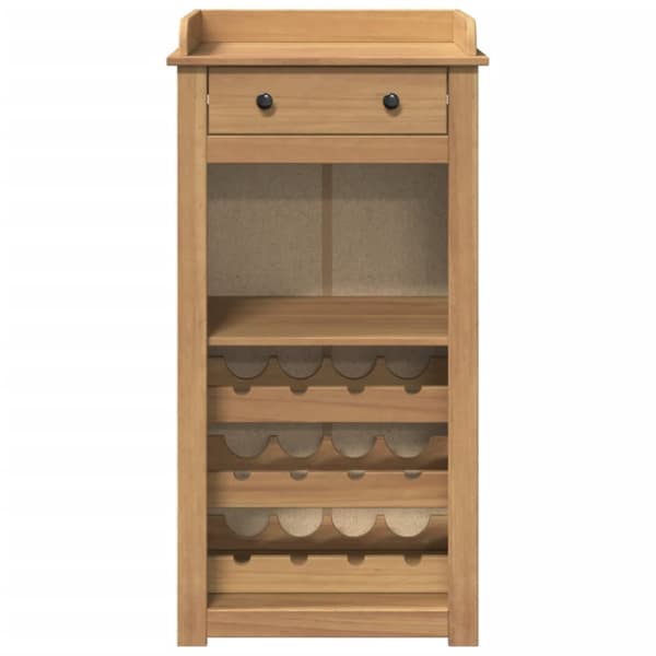 vinskab Panama 57x40x111,5 cm massivt fyrretræ