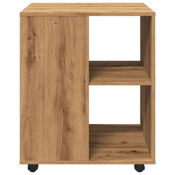 rullebord 60x53x72 cm konstrueret træ kunsteg