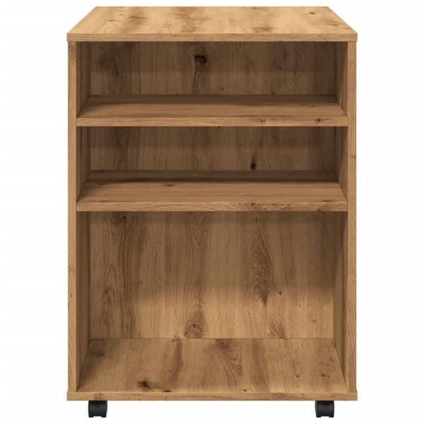 rullebord 60x53x72 cm konstrueret træ kunsteg