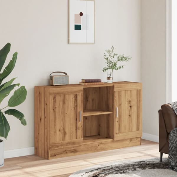 Skänk artisan ek 120x30,5x70 cm konstruerat trä
