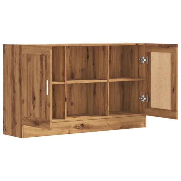 Skänk artisan ek 120x30,5x70 cm konstruerat trä