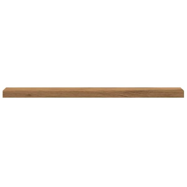 Seinähyllyt 4 kpl artesaani tammi 40x20x1,5 cm tekninen puu