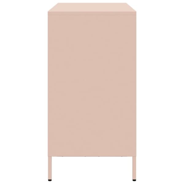 Skänk rosa 101,5x39x73,5 cm kallvalsat stål