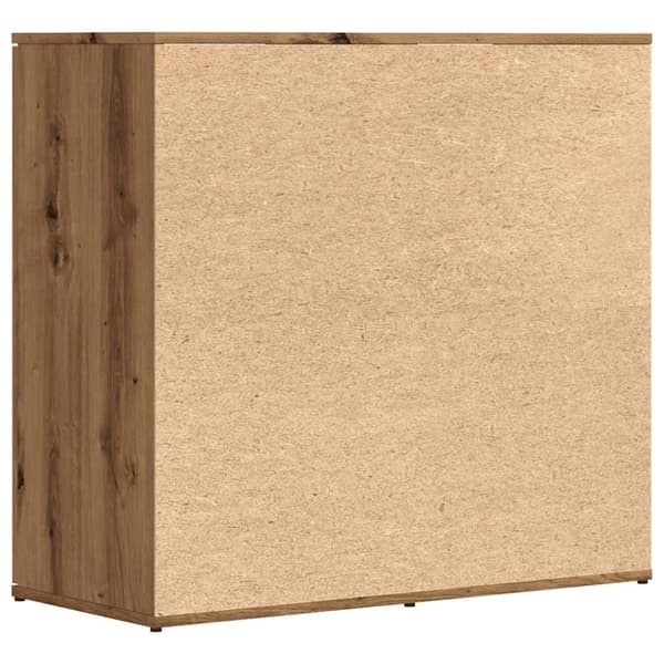 skænk 80x36x75 cm konstrueret træ artisan eg