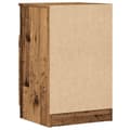 Pikkukuva 7 / 10: Yöpöydät 2 kpl vanha puu 40x36x65 cm lastulevy