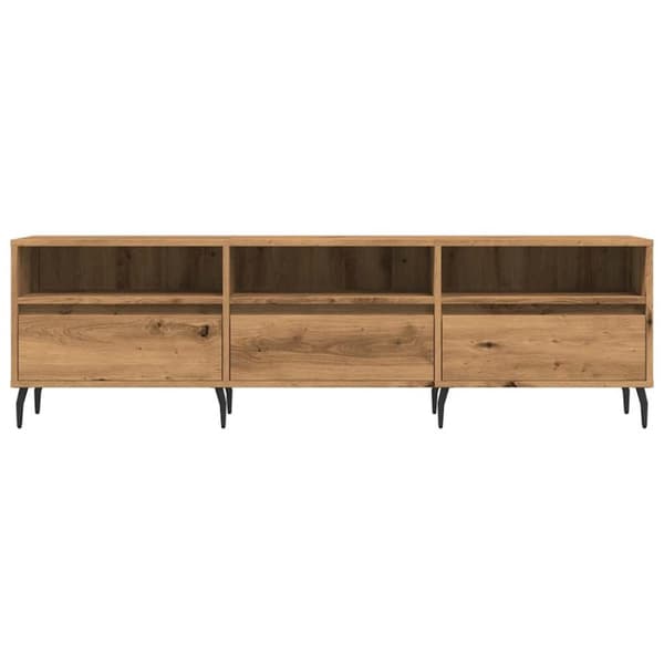 Tv-bänk artisan ek 150x30x44,5 cm konstruerat trä