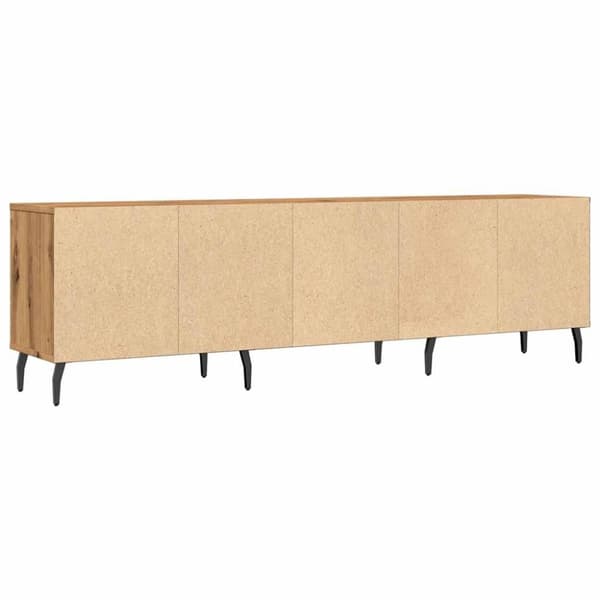 Tv-bänk artisan ek 150x30x44,5 cm konstruerat trä