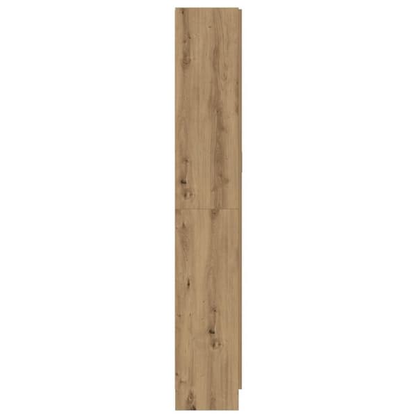 skab 82,5x30,5x185 cm konstrueret træ kunsteg