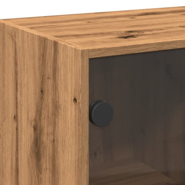 skænk 102x37x75,5 cm konstrueret træ kunsteg