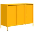 Pikkukuva 7 / 10: Kaappi Sinappi 101,5x39x73,5 cm Kylmävalssattu teräs