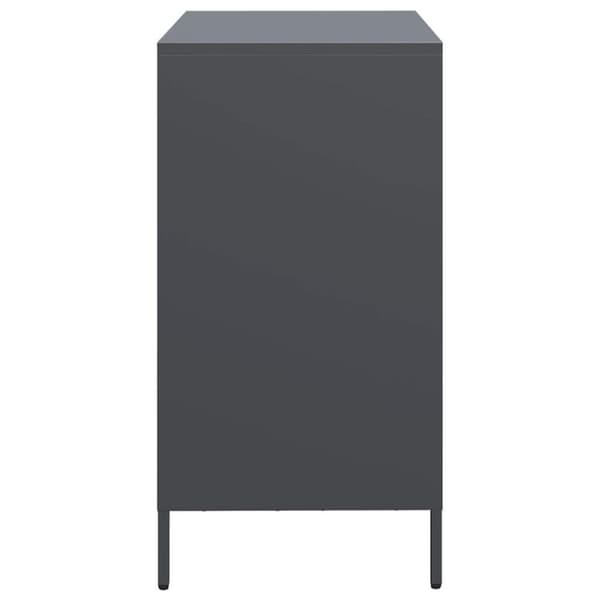 skænk 68x39x73,5 cm koldvalset stål antracitgrå