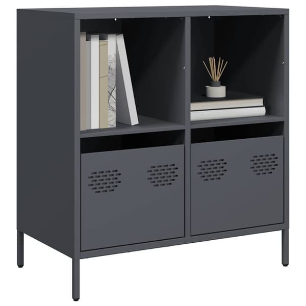 skænk 68x39x73,5 cm koldvalset stål antracitgrå
