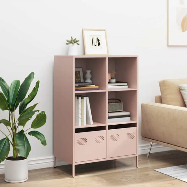 Kaappi Pinkki 68x39x103,5 cm Teräs