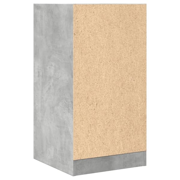 Apteekkarinkaappi betoninharmaa 40x41x77,5 cm tekninen puu