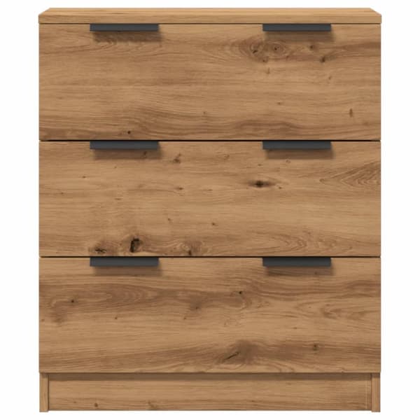 skænk 60x30x70 cm konstrueret træ kunsteg