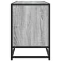 Pikkukuva 5 / 10: TV-taso harmaa Sonoma 100x35x50 cm tekninen puu ja metalli