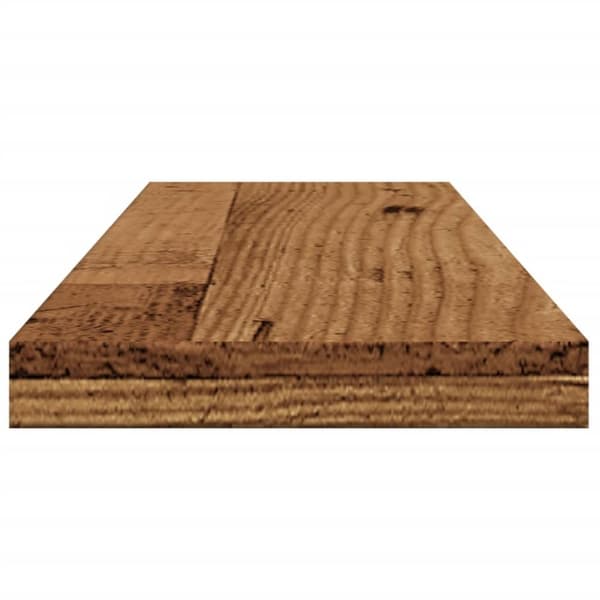 Hyllplan 4 st åldrat trä 60x10x1,5 cm konstruerat trä