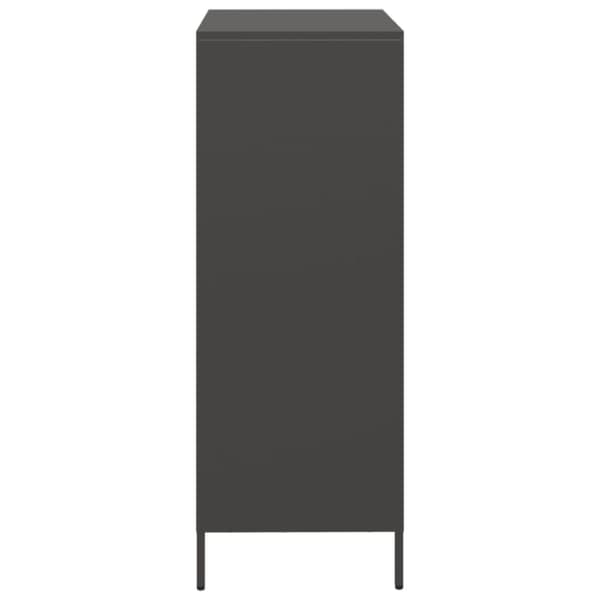 skab 68x39x103,5 cm stål sort