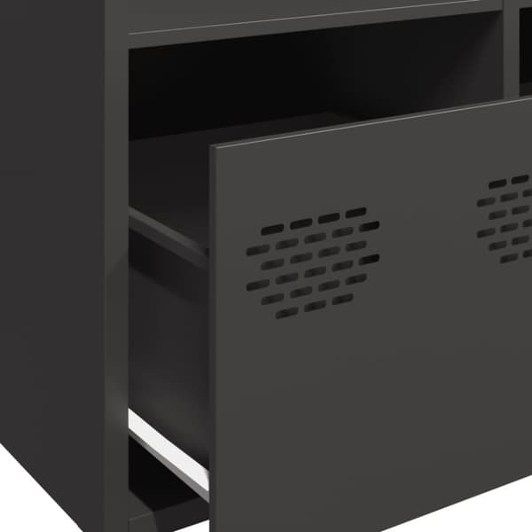 skab 68x39x103,5 cm stål sort