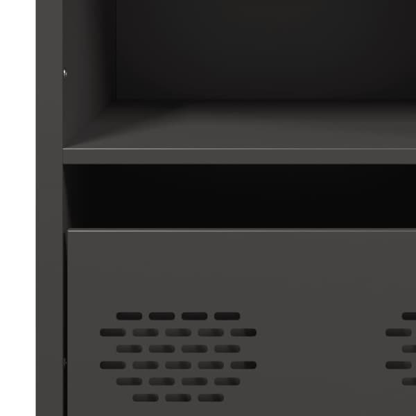 skab 68x39x103,5 cm stål sort