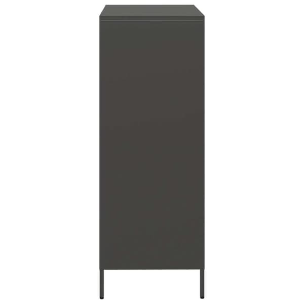 skab 68x39x103,5 cm stål sort