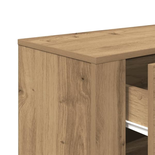 Skänk artisan ek 80x33x70 cm konstruerat trä