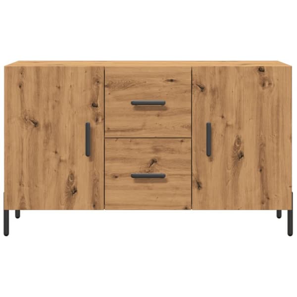 skænk 100x36x60 cm konstrueret træ kunsteg