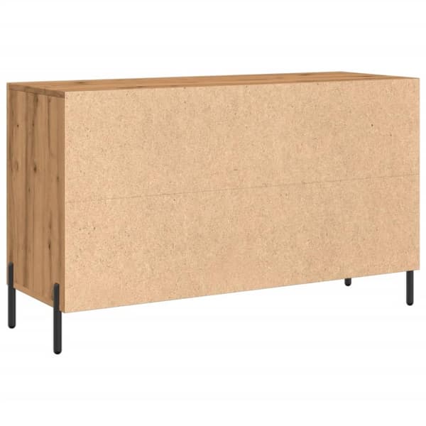 skænk 100x36x60 cm konstrueret træ kunsteg